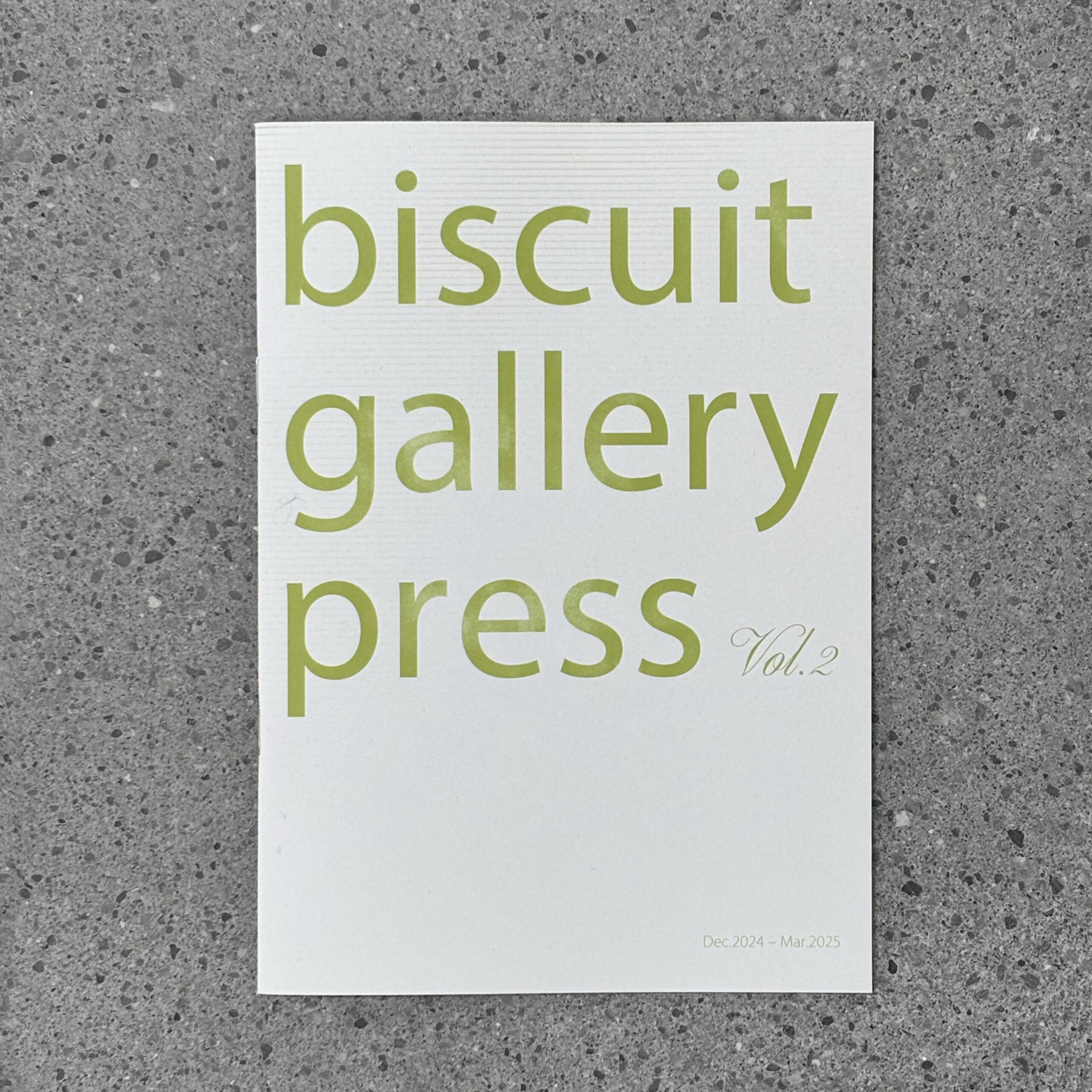 biscuit gallery press Vol.2